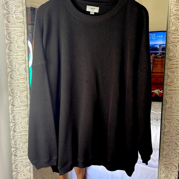 aerie Tops - Charcoal Grey Aerie Tunic